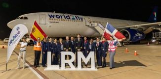 Llega a La Romana primer vuelo de World2Fly, desde Madrid
