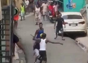 Detenidos 9 tras riña en Santo Domingo Este con machetes