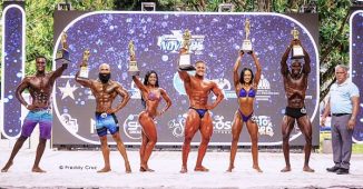 Juan Saúl Vargas gana el gran absoluto Novatos Fisiculturismo