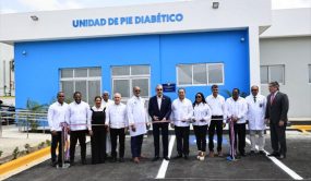Presidente RD inaugura unidad de pie diabético en SD Oeste