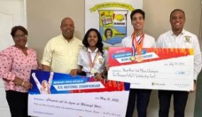 Estudiantes de la Regional 15 de Educación ganan Competencia Mundial de Tecnología