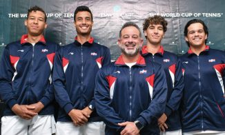 Equipo dominicano Copa Davis se prepara enfrentar a Ucrania