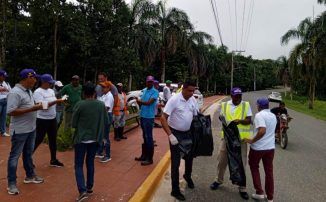 PLD realiza jornada de limpieza y de residuos sólidos en el DN
