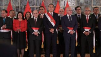 PERU: Nuevo presidente José Jeri anuncia el nuevo gabinete