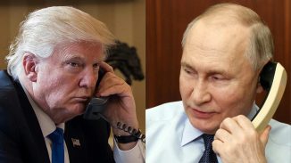 EEUU: Trump y Putin acuerdan reunión para poner fin a guerra Ucrania