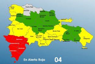 COE rebaja a 4 las provincias dominicanas en alerta roja