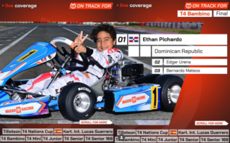 Ethan Pichardo gana el mundial de kartismo infantil de España