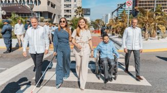 APAP y ADN rehabilitan accesos inclusivos de la 27 de Febrero con Churchill