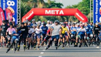 Maratón de Patinaje del Gran Santo Domingo en el Malecón