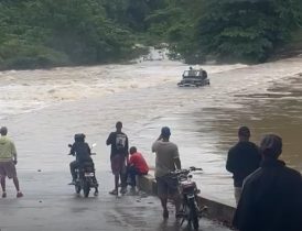Reportan un muerto y zonas que han sido inundadas tras lluvias