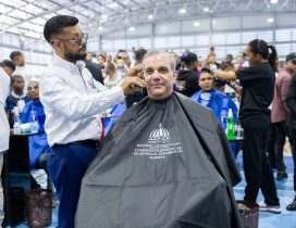 Presidente Abinader encabezó encuentro Peluqueros RD 2025