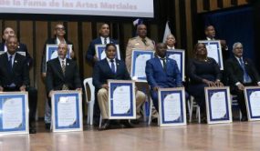 Artes Marciales exalta a 12 nuevos inmortales en la RD