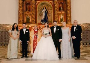 Una boda de Estado, unen sus vidas Sarah Aquino Gautreau y Najib Chahede