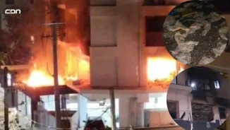 Explosión de tanque de gas deja cinco heridos en Villa Marina, Distrito Nacional