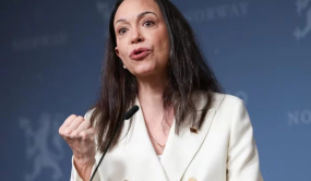 NORUEGA: María Corina dice Venezuela está invadida por agentes rusos y Hezbollah