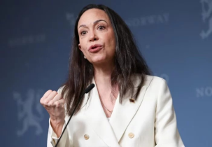 NORUEGA: María Corina dice Venezuela está invadida por agentes rusos y Hezbollah