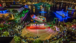 La ciudad destino Cap Cana brilla con su tradicional Christmas Boat Parade