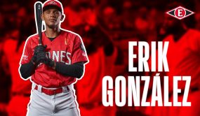 Pelotero Erik González entre los mejores bateadores de LIDOM