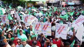 FP a JCE: Fue constitucional y cívica la “Marcha del Pueblo”