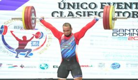 Julio Cedeño obtiene medalla de oro Centroamericano Pesas