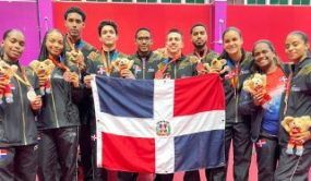 Mejores atletas en la categoría superior en nacional tenis mesa