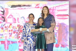 Voluntariado Banreservas premia a los ganadores de la 56.ª edición del Concurso de Pintura Infantil Navideño Nidia Serra