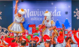 Más de cien sonrisas brillan en Navivelada de Fundación Altice