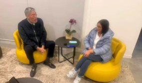 Dirigente de izquierda de RD se reúne con presidenta venezolana