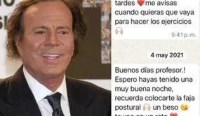Julio Iglesias publica mensajes WhatsApp de sus ex empleadas