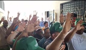 Dirigentes del PRM se juramentan en Fuerza del Pueblo