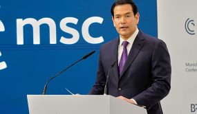 RUBIO: pide detener el «declive» europeo alineándose con EEUU