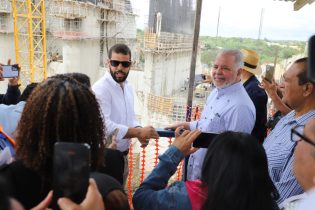 Egehid dice presa Boca de los Ríos en Guayubín está construida en más de 80%