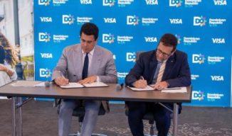 David Collado firma acuerdo con Visa Internacional para fortalecer la promoción turística