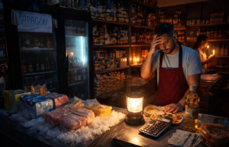 Dicen Mipymes perdieron 300 millones de pesos por apagón