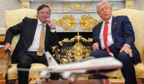 EEUU: Petro califica «positiva» y «optimista» reunión con Trump